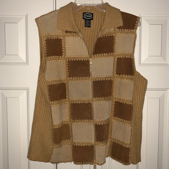 Designers Studio Originals Jackets & Blazers - EUC Designers Studios Originals L/Patch Vest Sz XL